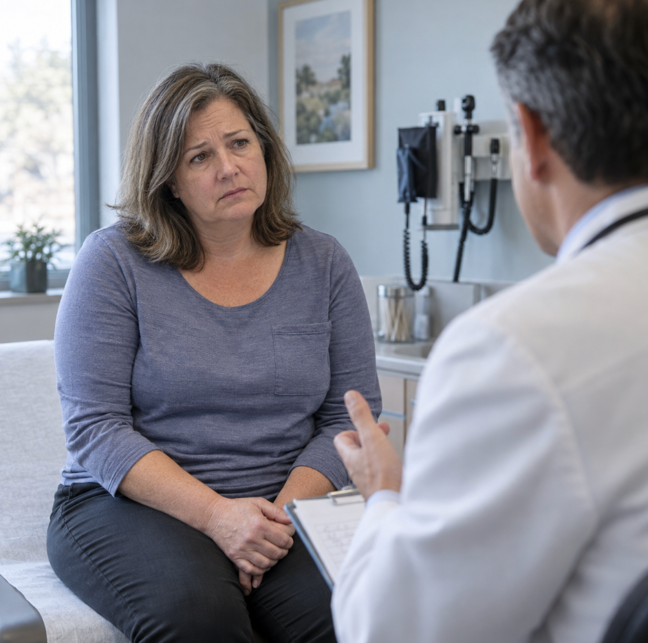 An everyday moment affected by outer hip pain