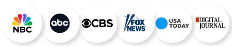 NBC, ABC, CBS, Fox News, USA Today and Digital Journal